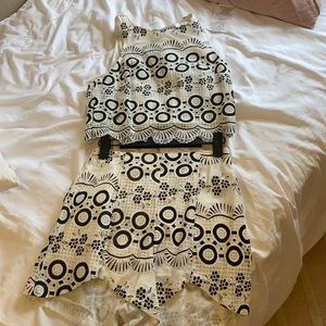 Sabo skirt 2 piece set shorts and tank. Size 6(xs)
